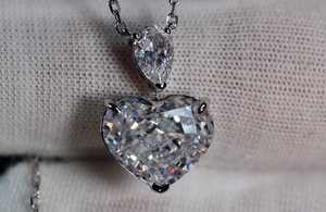 5.0 Carat Diamond Heart Pendant | Heart Diamond Pendant