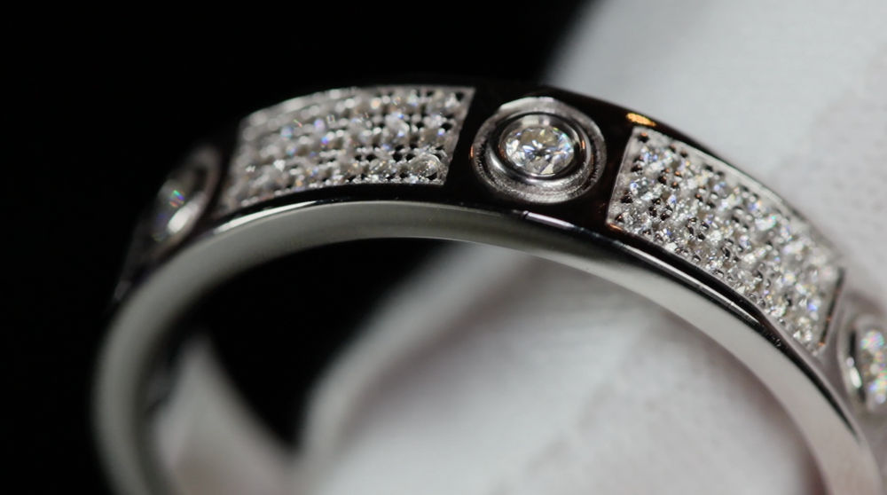 Lab Grown Diamond Eternity Ring | Moissanite Diamond Eternity Ring