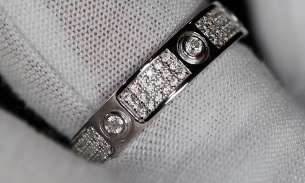 Lab Grown Diamond Eternity Ring | Moissanite Diamond Eternity Ring