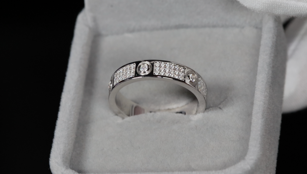 Lab Grown Diamond Eternity Ring | Moissanite Diamond Eternity Ring