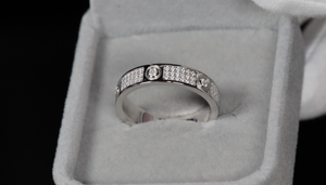 Lab Grown Diamond Eternity Ring | Moissanite Diamond Eternity Ring