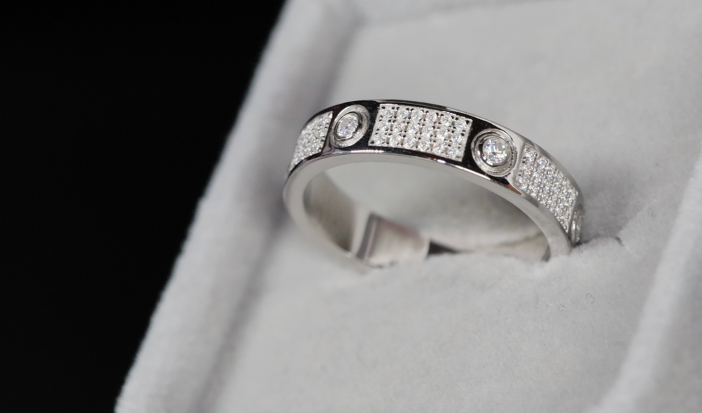 Lab Grown Diamond Eternity Ring | Moissanite Diamond Eternity Ring