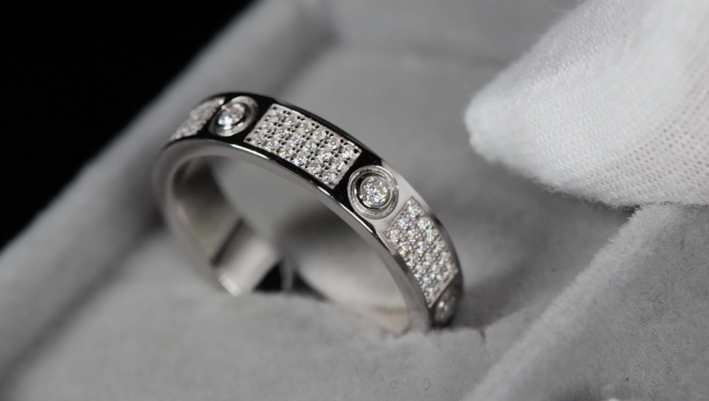 Lab Grown Diamond Eternity Ring | Moissanite Diamond Eternity Ring