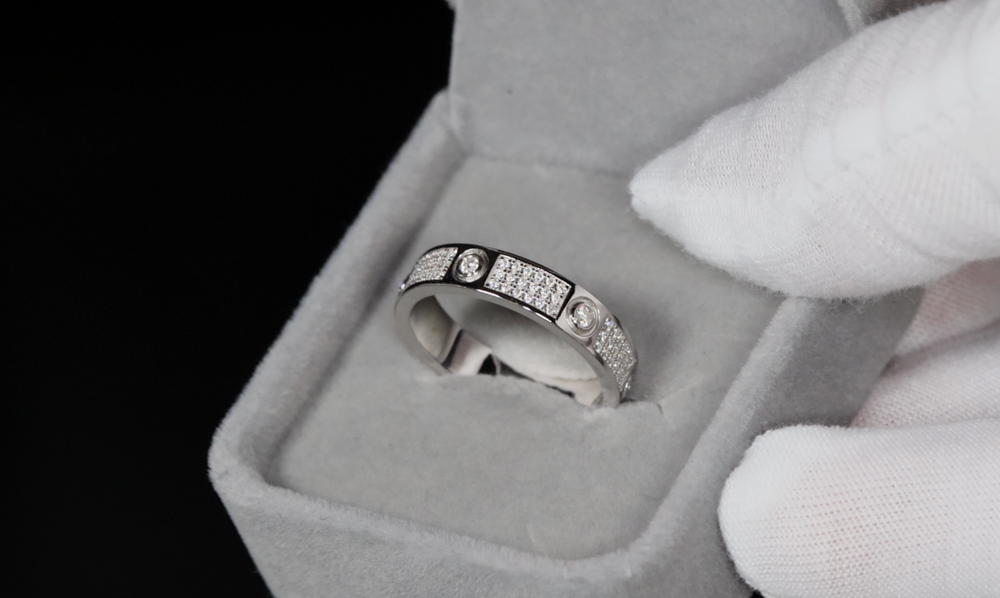 Lab Grown Diamond Eternity Ring | Moissanite Diamond Eternity Ring