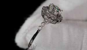 Moissanite Engagement Rings | Oval Moissanite Rings
