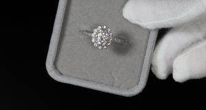 Moissanite Engagement Rings | Oval Moissanite Rings