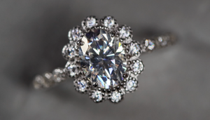 Moissanite Engagement Rings | Oval Moissanite Rings
