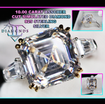 Asscher Diamond Ring