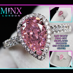 Pink Lab Grown Diamond Ring