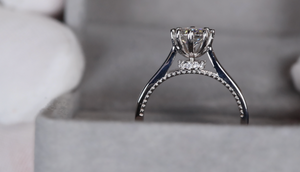 Womens Engagement Ring | Moissanite Ring | Moissanite Engagement Rings