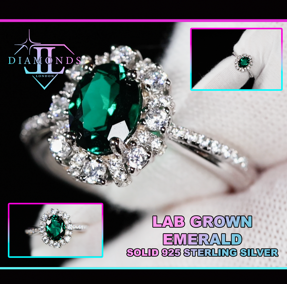 
            
                Load image into Gallery viewer, Colombian Emerald Ring
            
        