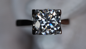 Womens Lab Grown Diamond Ring