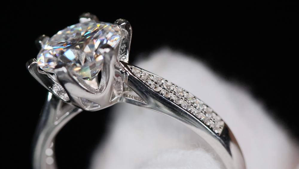 2.0 carat | Womens Engagement Ring | Moissanite Ring | Moissanite Engagement Rings