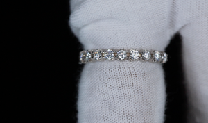 Moissanite Diamond Ring