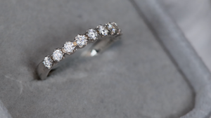 Womens Moissanite Ring