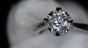 Moissanite Diamond Ring