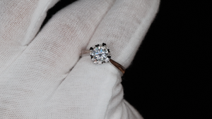 Moissanite Wedding Ring