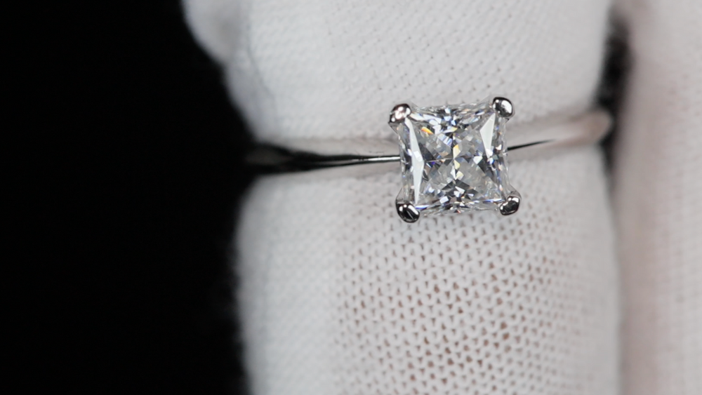 Princess Cut Diamond Engagement Ring