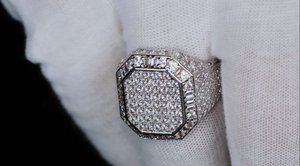 Mens Hip Hop Ring | Mens Iced Out Ring | Mens Big Diamond Rings