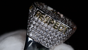 Baguette Diamond Superbowl Ring