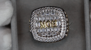 Baguette Diamond Superbowl Ring