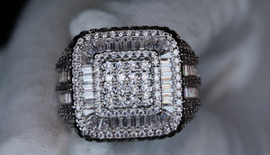 mens big iced out ring