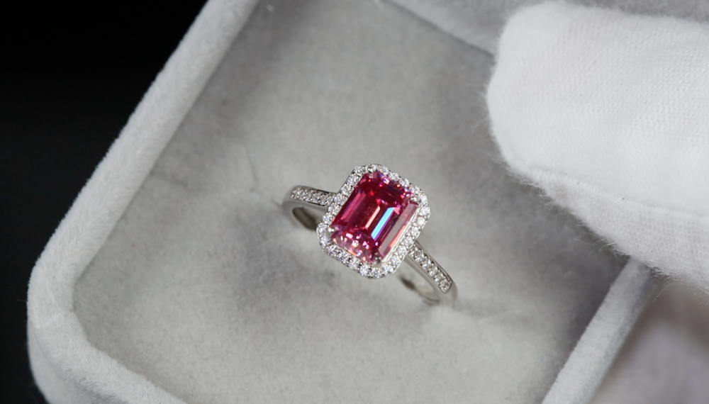 
            
                Load image into Gallery viewer, 2.0 CT Pink Diamond Engagement Ring
            
        