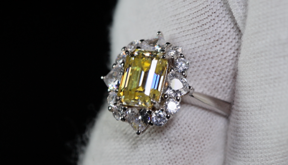 Yellow Gemstone Ring