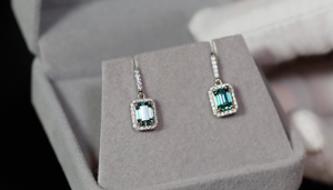 Moissanite Diamond Earrings