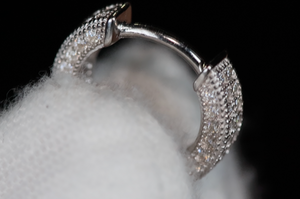 Lab Grown Diamond Hoop Earrrings