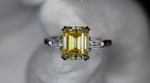 Yellow Diamond Ring