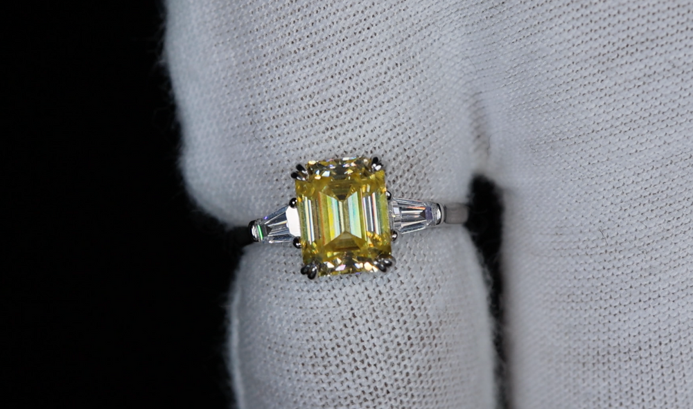 Yellow Diamond Engagement Ring