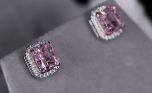 Radiant Diamond Ear Studs