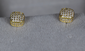 iced out ear studs