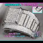 Moissanite Diamond Hip Hop Rings