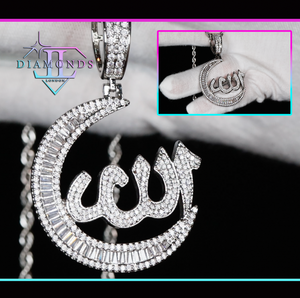 Diamond Allah Pendant