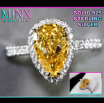 Womens Yellow Lab Diamond Ring 