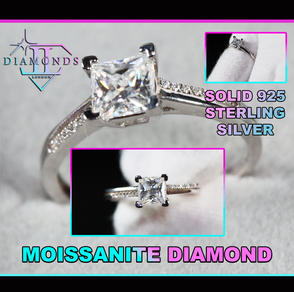 Moissanite Engagement Rings