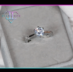 Womens Diamond Engagement Ring