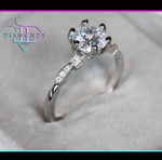 Womens Diamond Engagement Ring