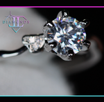 Womens Diamond Engagement Ring