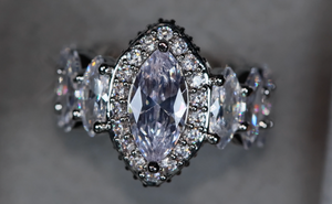 Big Diamond Eternity Ring
