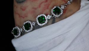 Green Diamond Bracelet