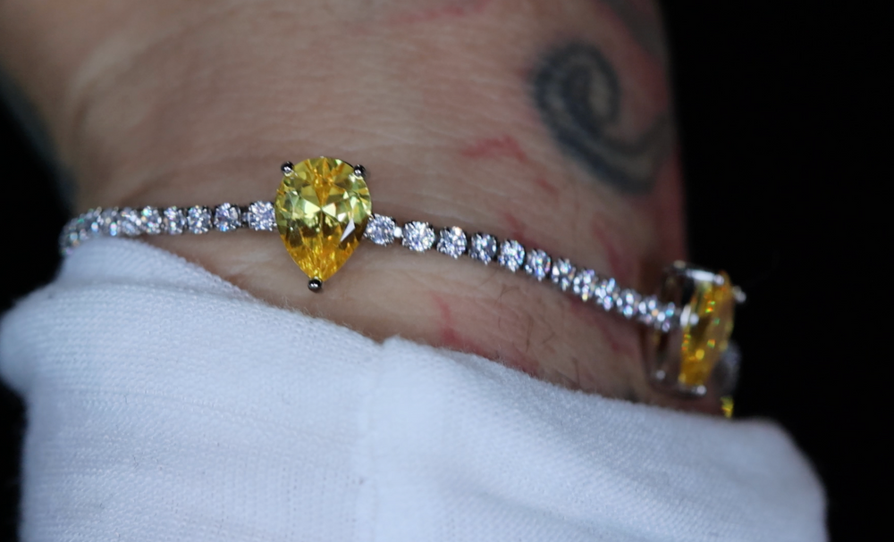yellow diamond Bracelet