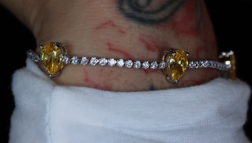 yellow diamond Bracelet