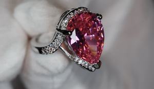 Pink Diamond Ring