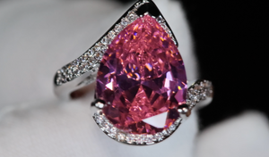 Pink Diamond Ring