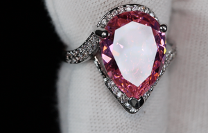 Pink Diamond Ring