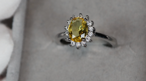 Yellow Diamond Engagement Ring