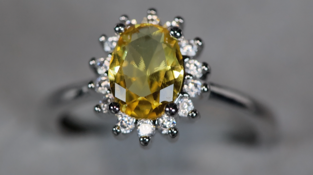 Yellow Diamond Engagement Ring